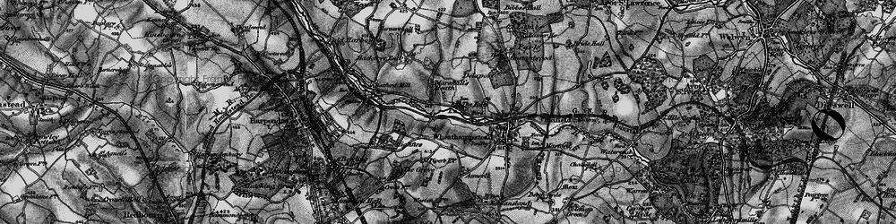 Old map of The Folly in 1896