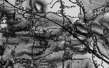 Old map of The Fox in 1896