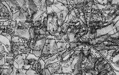 Old map of The Frenches in 1895