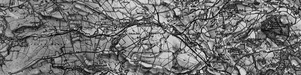 Old map of The Green in 1896