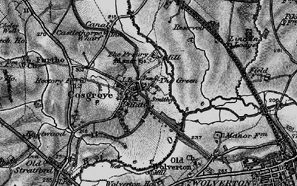 Old map of The Green in 1896
