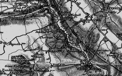 Old map of The Green in 1896