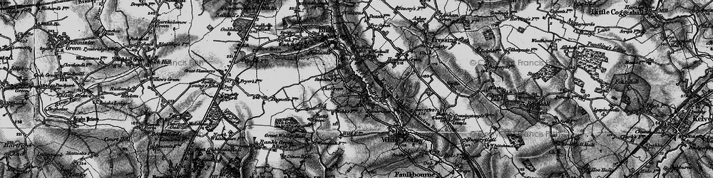 Old map of The Green in 1896