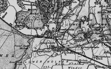 Old map of The Green in 1898