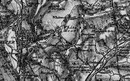 Old map of The Gutter in 1895
