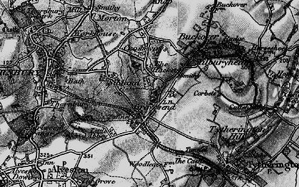 Old map of The Hacket in 1897