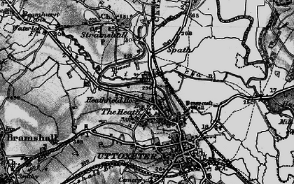 Old map of The Heath in 1897