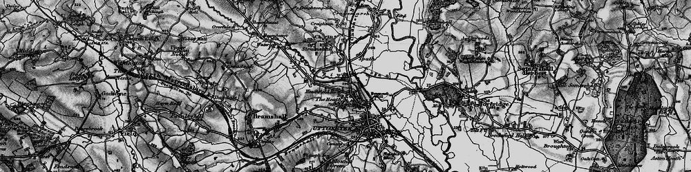 Old map of The Heath in 1897