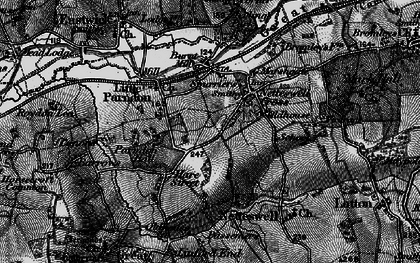 Old map of The High in 1896