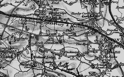 Old map of The Hook in 1898