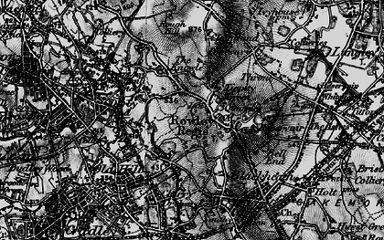 Old map of The Knowle in 1899