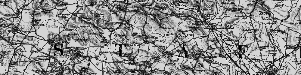 Old map of The Marsh in 1897