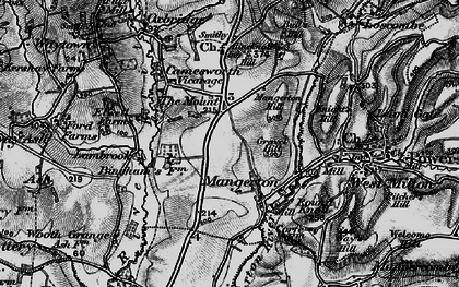 Old map of The Mount in 1898