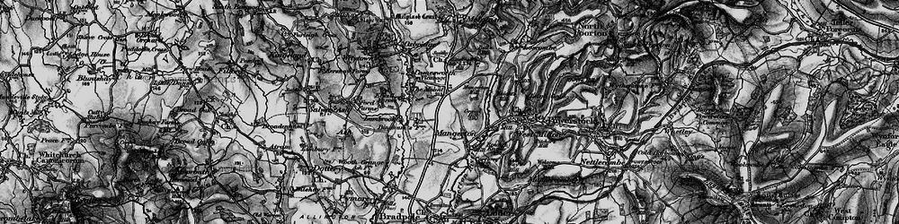 Old map of The Mount in 1898