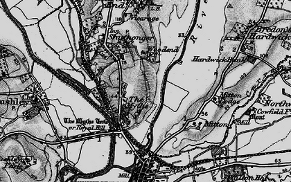 Old map of The Mythe in 1898