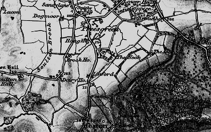 Old map of The Nook in 1897