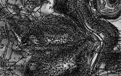 Old map of The North in 1896