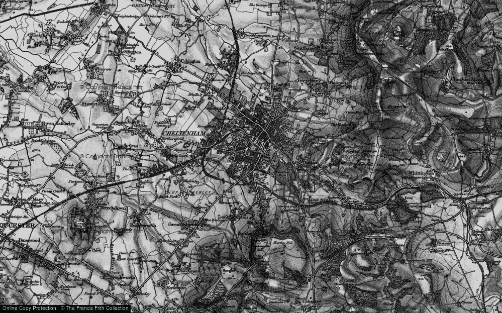 Old Map of The Park, 1896 in 1896