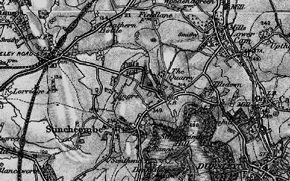 Old map of The Quarry in 1897