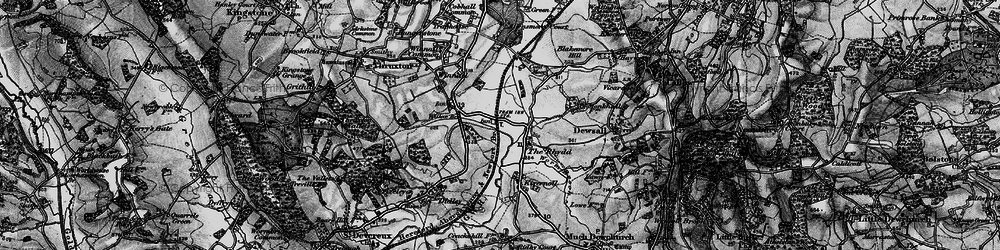 Old map of Blakemore Hill in 1896