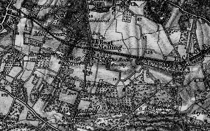 Old map of The Rocks in 1895