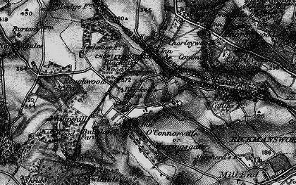 Old map of The Swillett in 1896