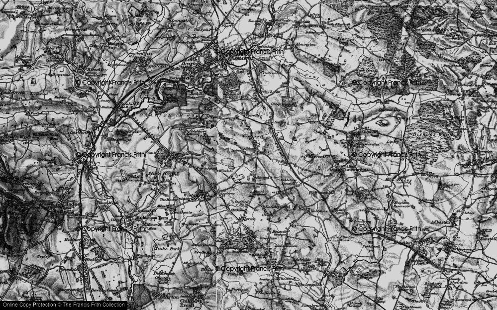 Old Map of The Sydnall, 1897 in 1897