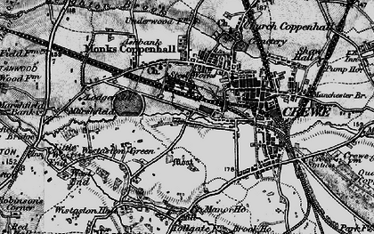 Old map of The Valley in 1897