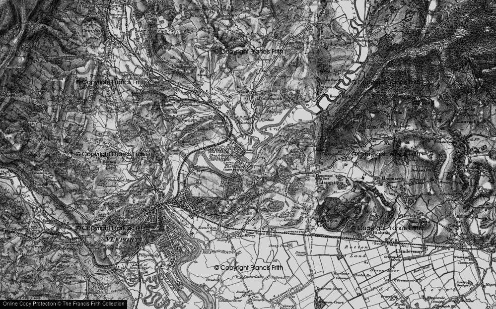 Old Map of The Village, 1897 in 1897