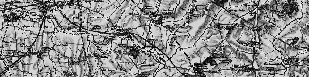 Old map of The Woodlands in 1899