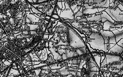 Old map of The Woods in 1899