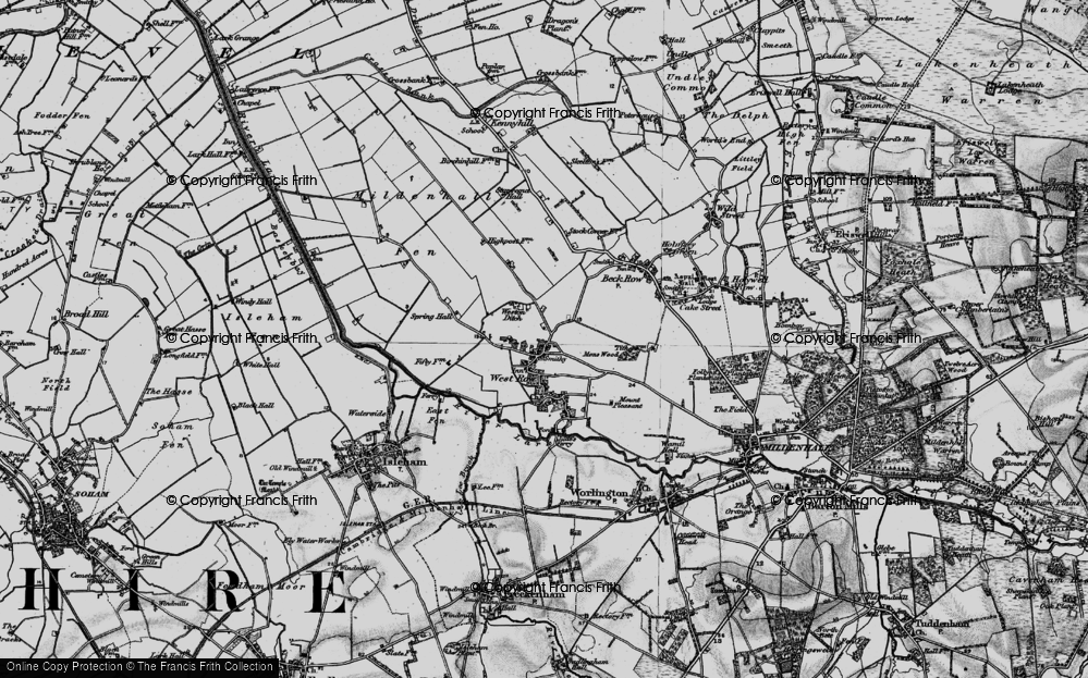 Thistley Green, 1898