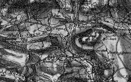 Old map of Tylcha Fach in 1897
