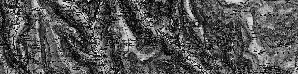 Old map of Thorgill in 1898