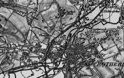 Old map of Thorn Hill in 1896