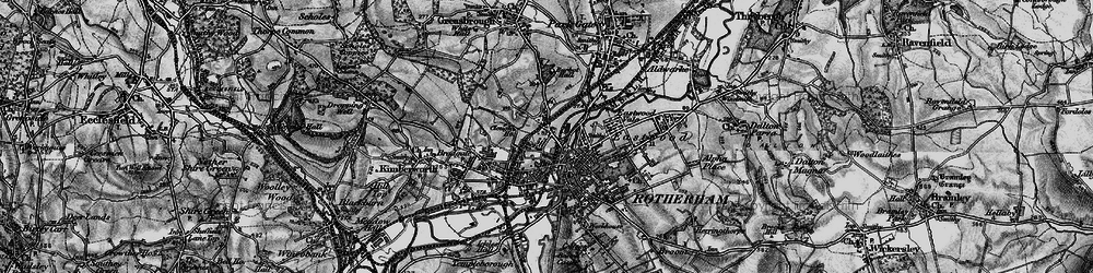 Old map of Thorn Hill in 1896