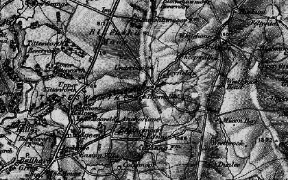 Old map of Ley Fields in 1897