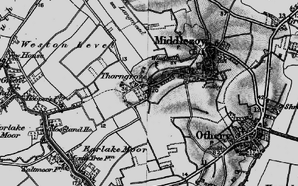 Old map of Thorngrove in 1898