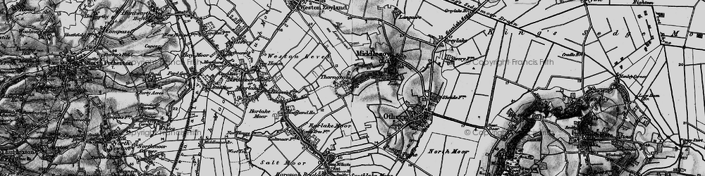 Old map of Thorngrove in 1898