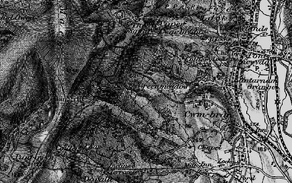 Old map of Thornhill in 1897