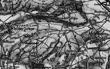 Old map of Thornhill Edge in 1896