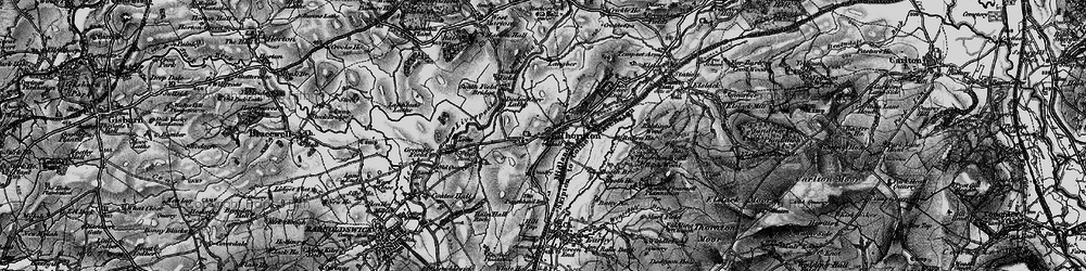 Old map of Thornton-in-Craven in 1898