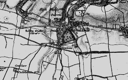 Old map of Thornton-le-Dale in 1898