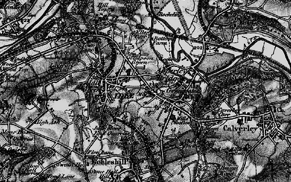 Old map of Thorpe Edge in 1898