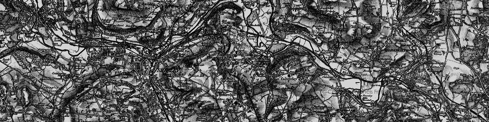 Old map of Thorpe Edge in 1898