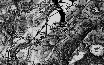Old map of Brown Bank Brow in 1898