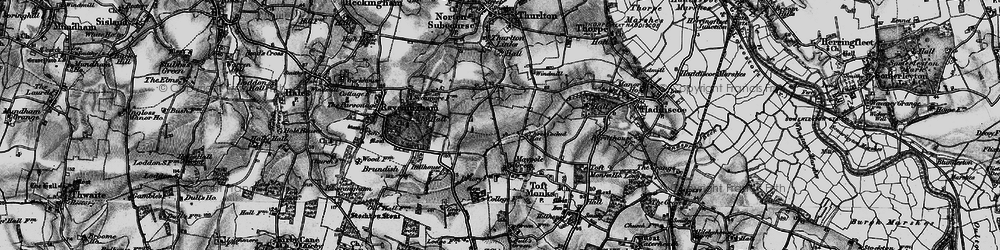 Old map of Three Cocked Hat in 1898