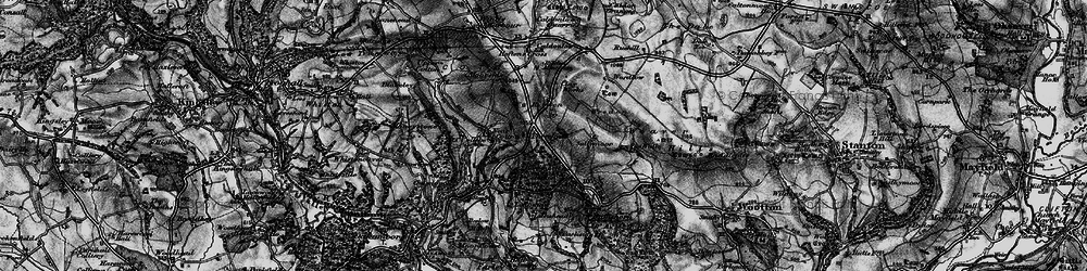 Old map of Lickshead in 1897