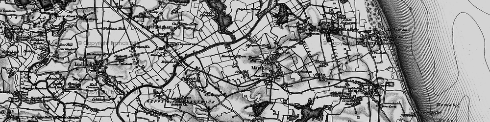 Old map of Thunder Hill in 1898
