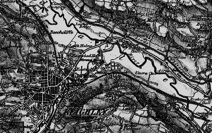 Old map of Thwaites in 1898
